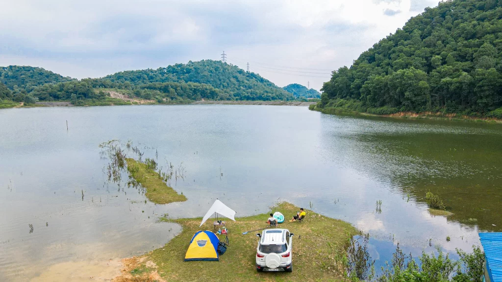 địa điểm cắm trại ở Sóc Sơn